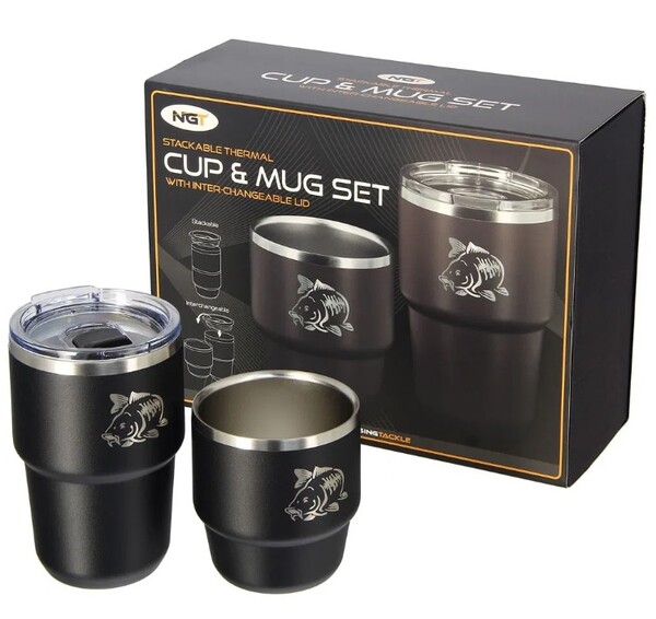 Ensemble thermos NGT pour boisson de plein air Double Tasse Empilable (Tasse   Mug)