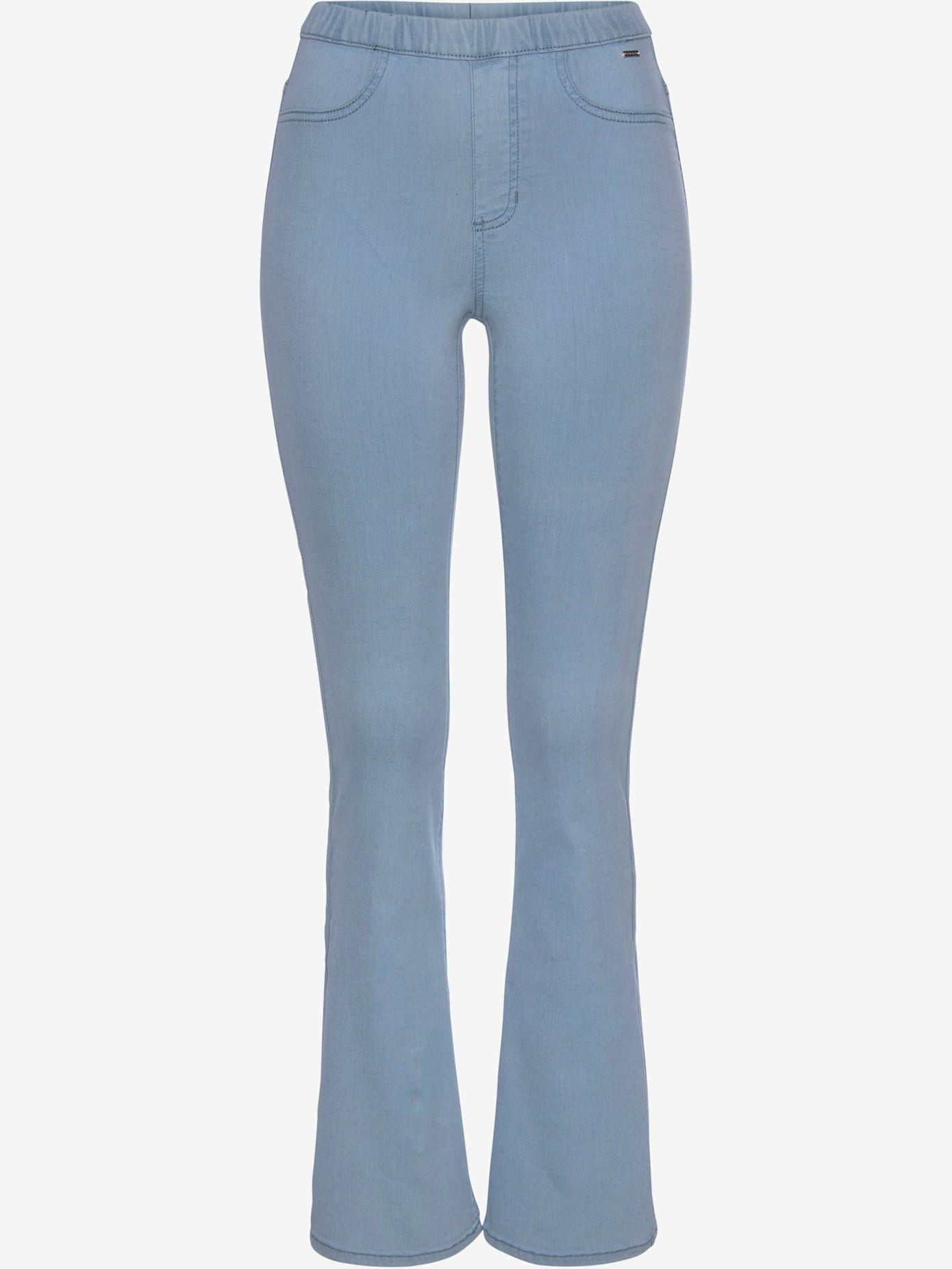 Jegging avec jambes évasées