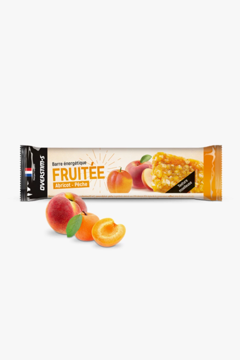 Overstim's Fruitées Aprikose Pfirsich 35 x 32 g Sportriegel