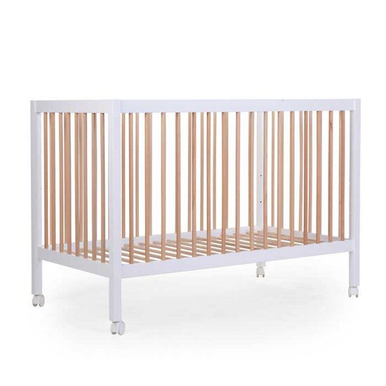Lit bébé 60x120   Blanc Naturel        de               Childhome
