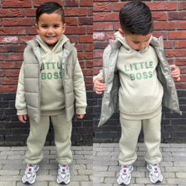 Street style boss set - legergroen
