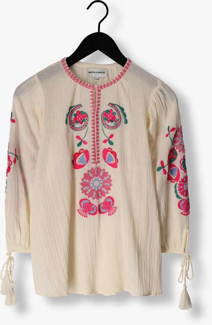 ANTIK BATIK creme antik batik blouse magoo blouse
