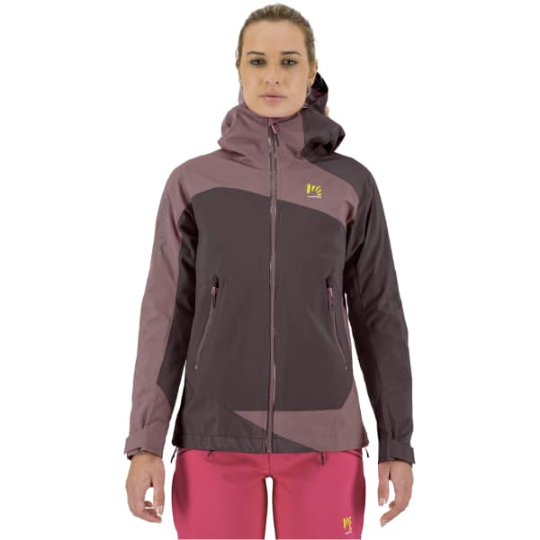 Veste ski de randonnée KARPOS MARMOLADA W JACKET HUCKLEBERRY/DECO ROSE