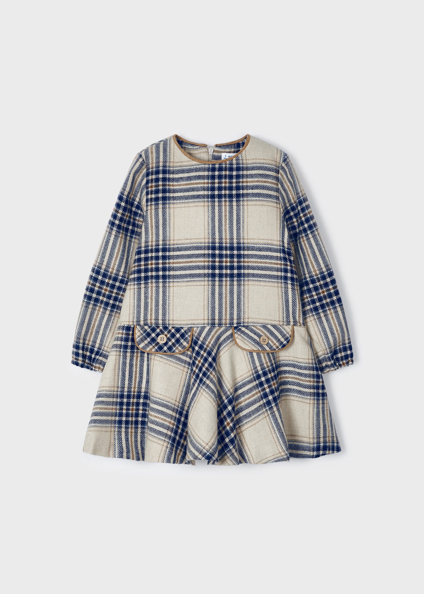 vestido xadrez para meninas