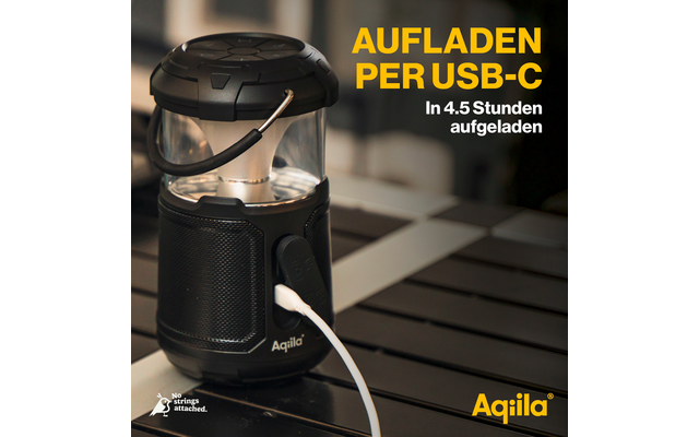 Aqiila Soundbird B10 3 in 1 Lampe, Lautsprecher und Powerbank 10000 mAh