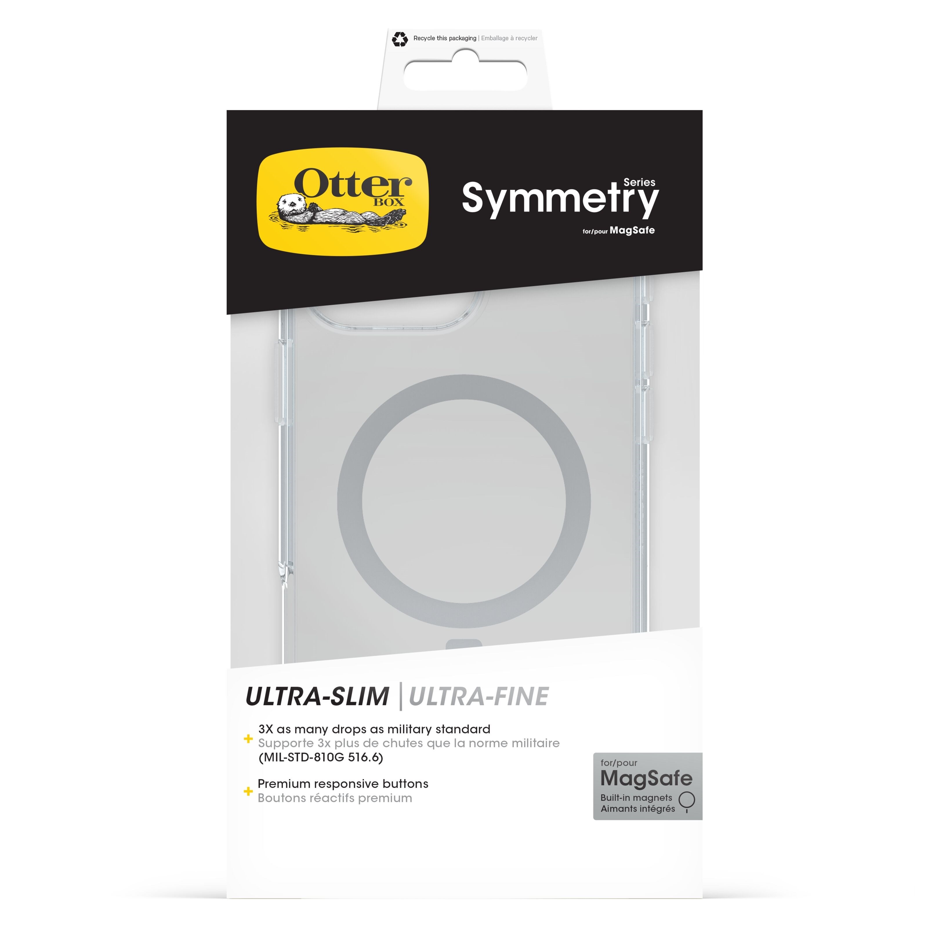 Otterbox Symmetry Magsafe for iPhone 16 Pro Max Klar