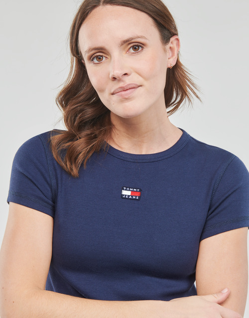 Tommy Jeans - TJW BBY RIB XS BADGE - Marine