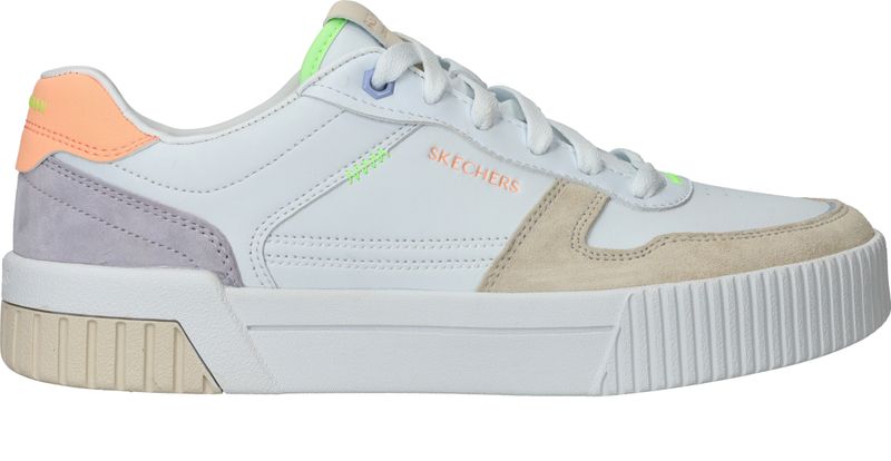 Skechers Jade Stylish Type Sneakers Wit Dames