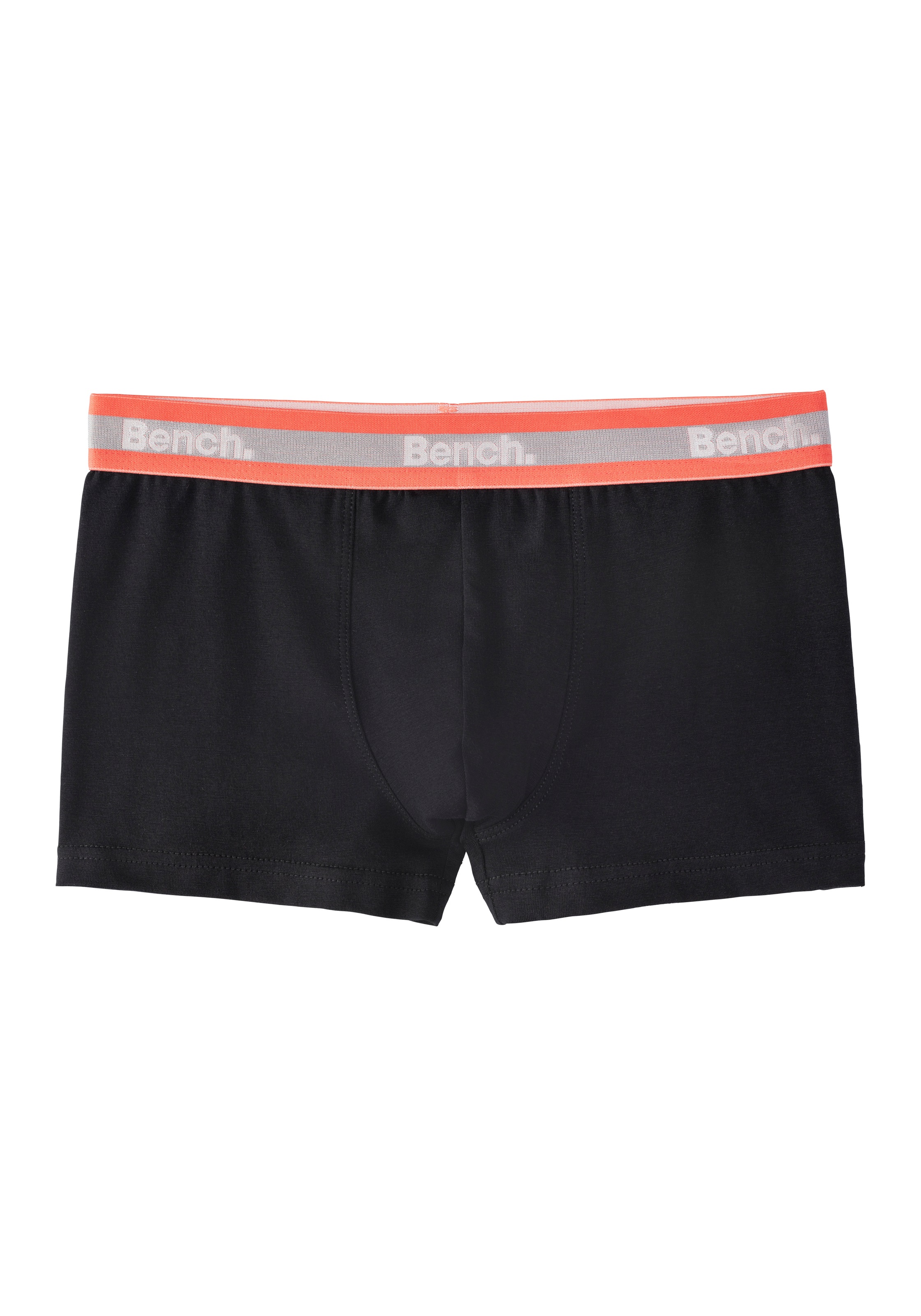 Bench. Boxer »Boxershorts für Jungen«, 3 Stk. unifarben mit neon Bündchen