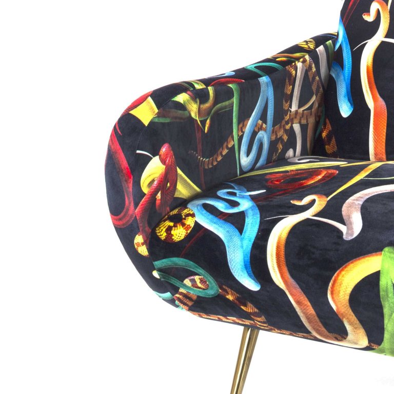 Seletti Toiletpaper Lounge sofa 3-zits Snakes