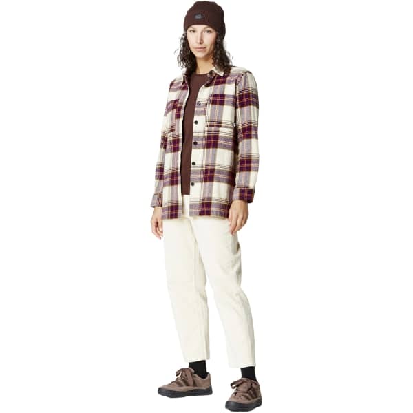Chemise PICTURE DONIS SHIRT W PLAID PLAID BROWN