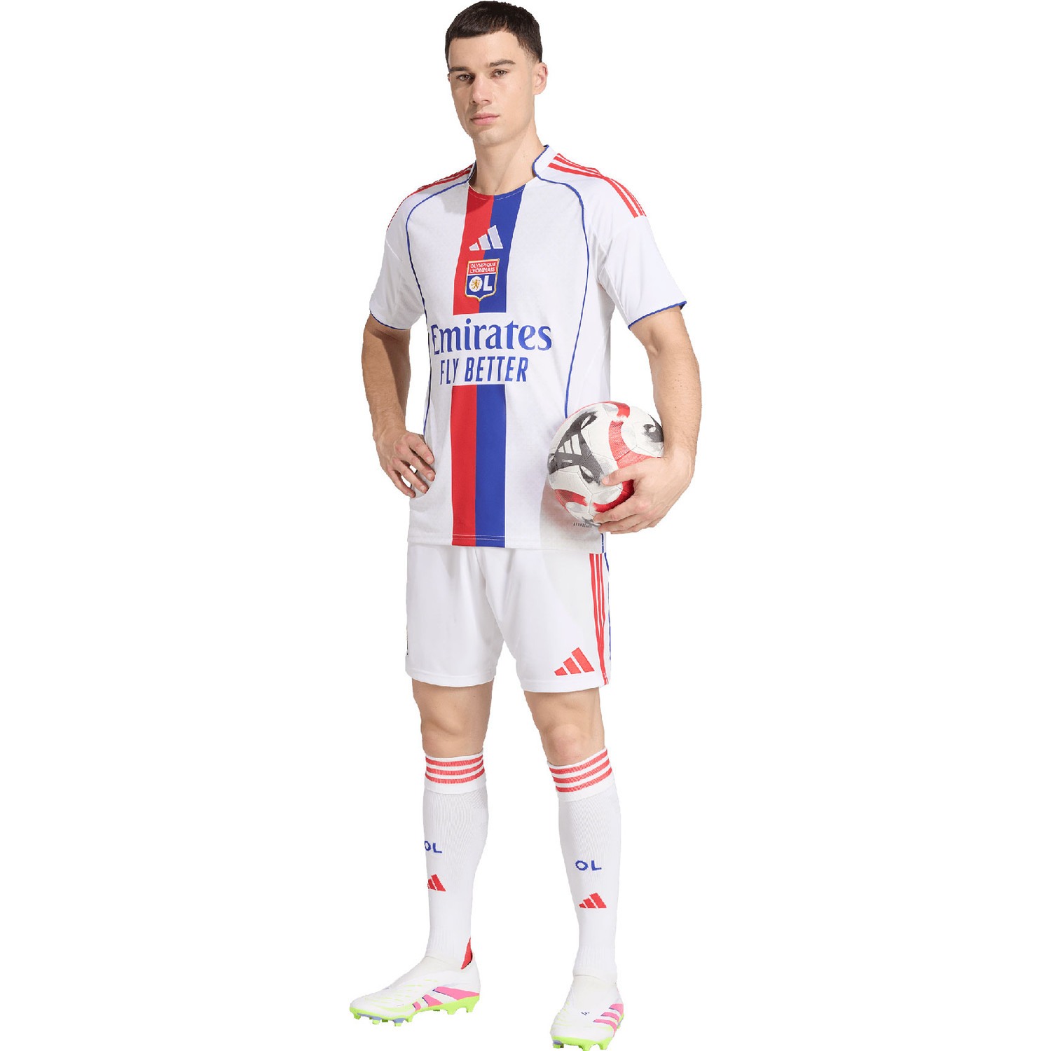 adidas Olympique Lyon Thuis Shirt 2025/2026