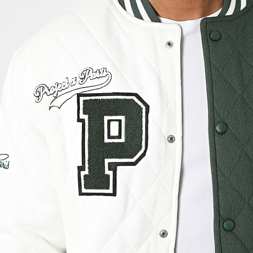 Veste Teddy 2230108 Blanc Vert