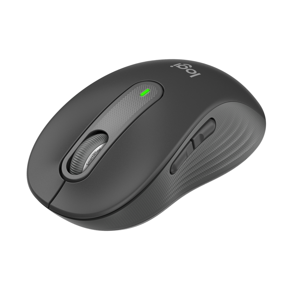 Logitech - M650 Signature - Large Wireless Mouse -Graphite