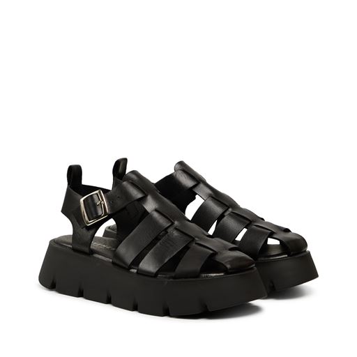 Pavement Lulu Sandaler, Sort, 41