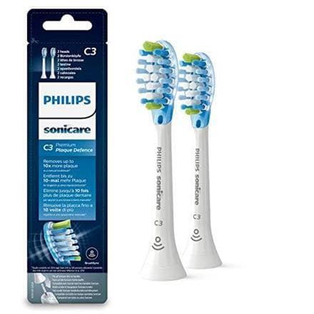 Philips Tandbørsteudskiftning HX9042/17 Hoveder, Til voksne, Antal børstehoveder inkluderet 2, Hvid
