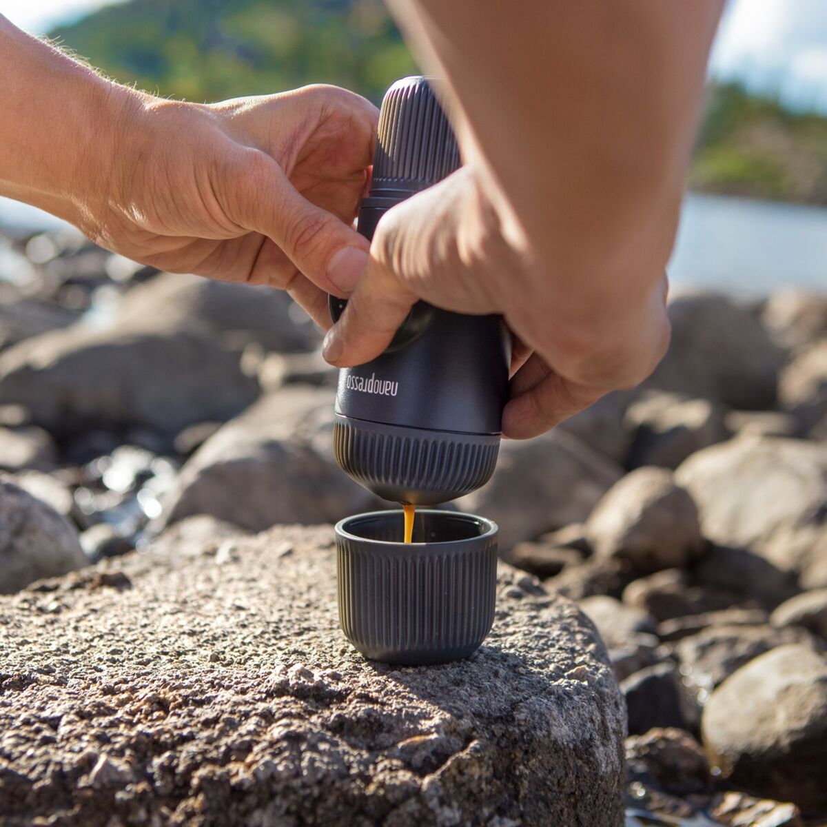 Nanopresso Espressobrygger Grå
