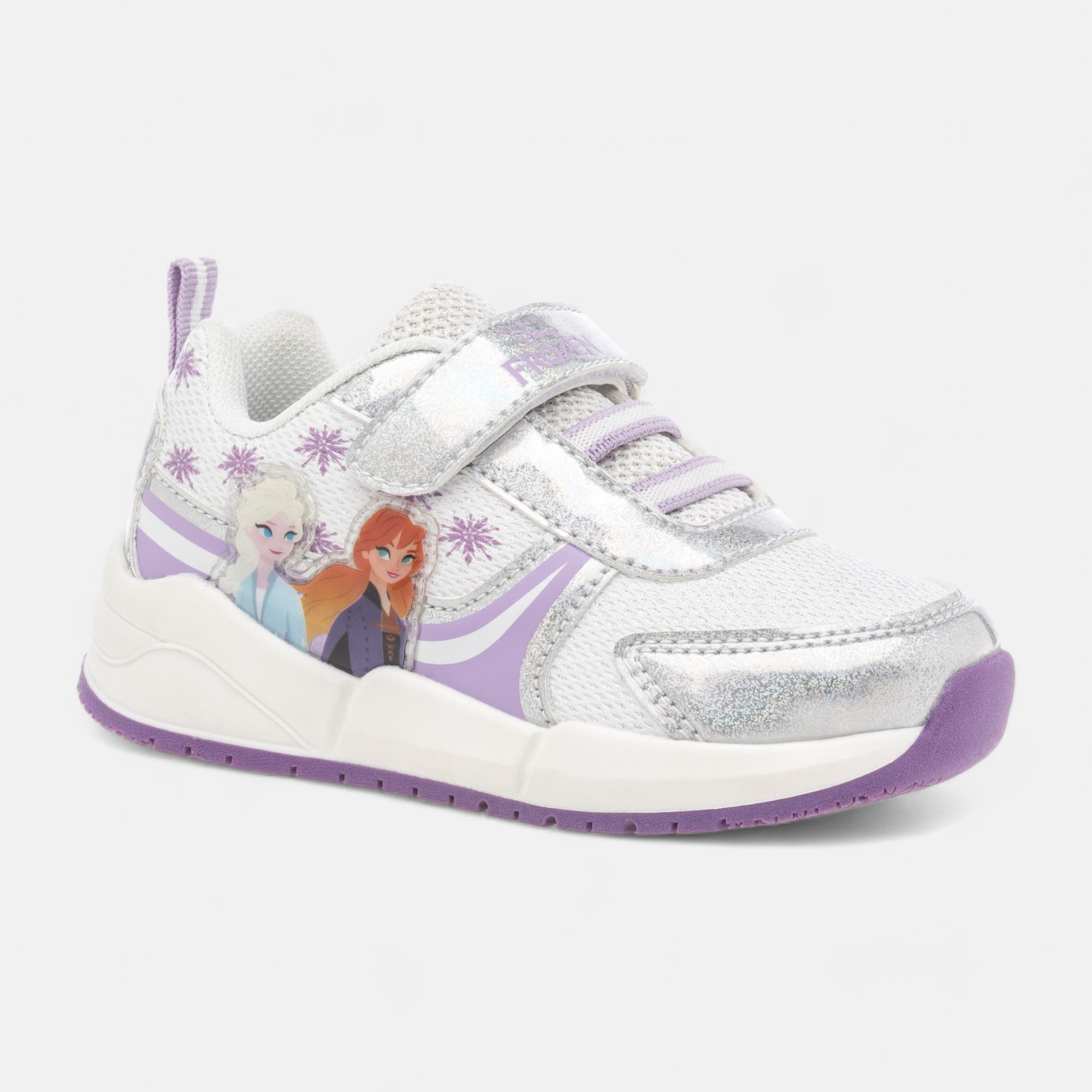 Baskets Fille argent