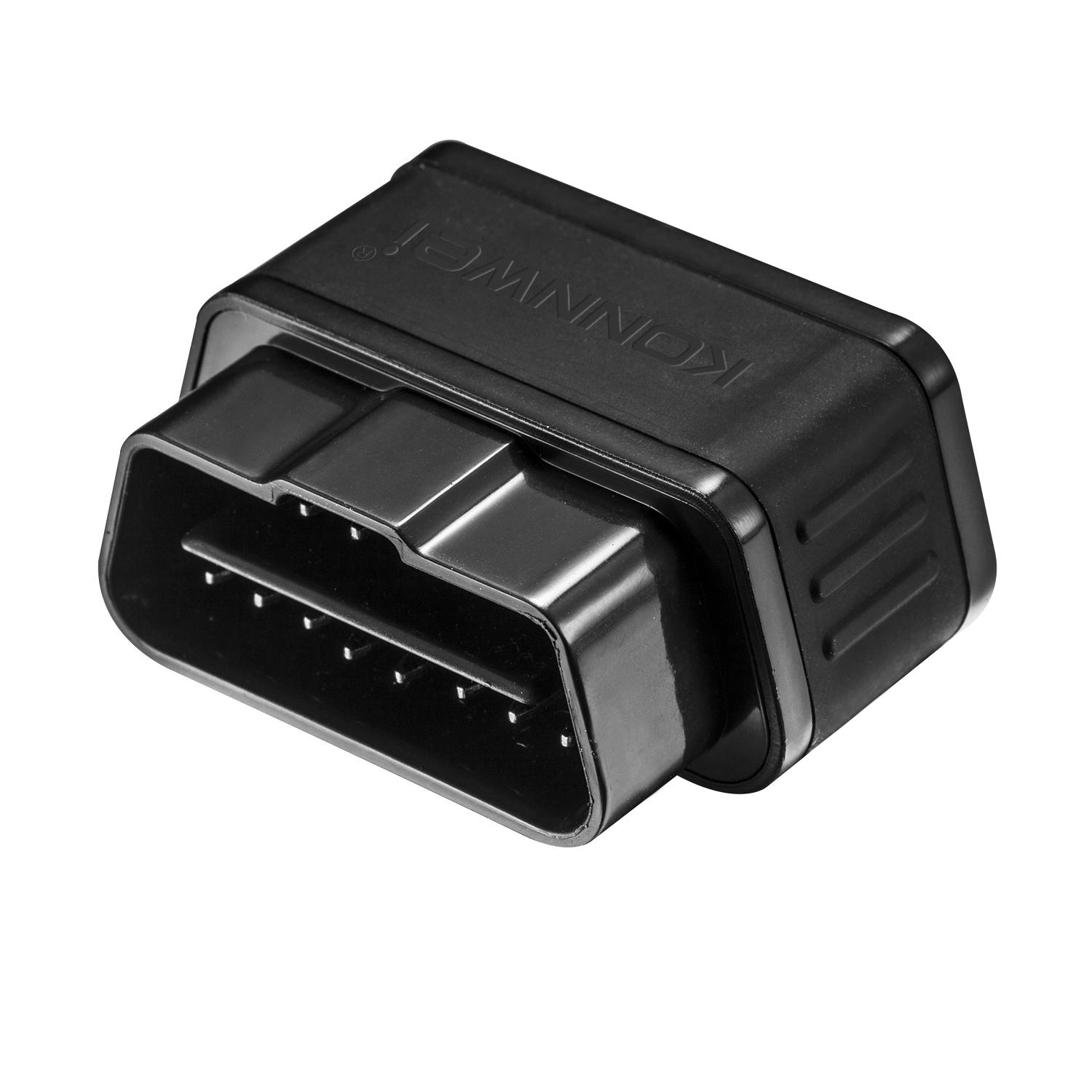 (1.5V) Universal Mini Bluetooth Auto KFZ Diagnose Scanner Motor Fehlercode Auslesegerät für Android (OBDII) - Schwarz