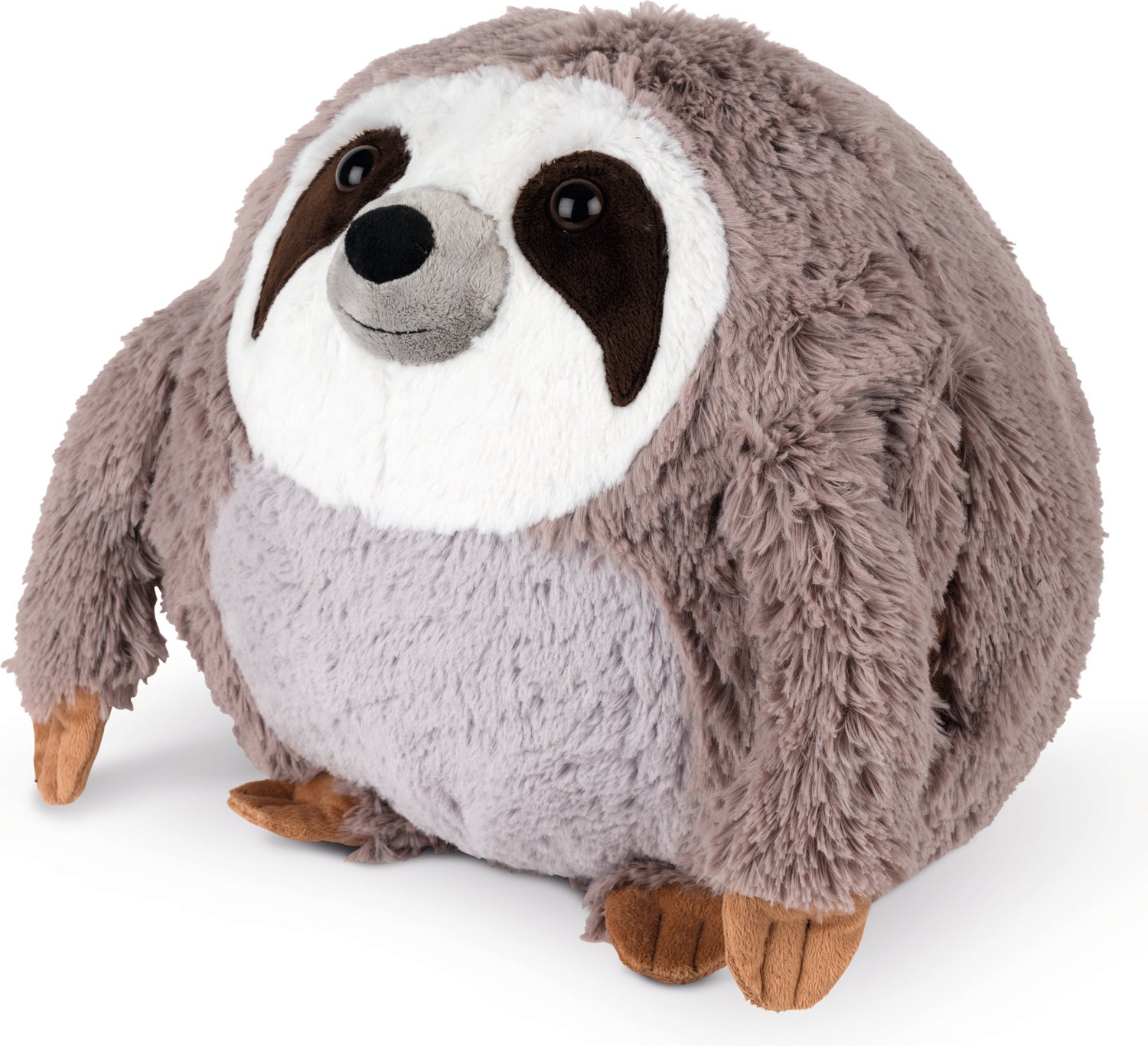 Handwarmer luiaard grijs 30 x 25 x 30 cm