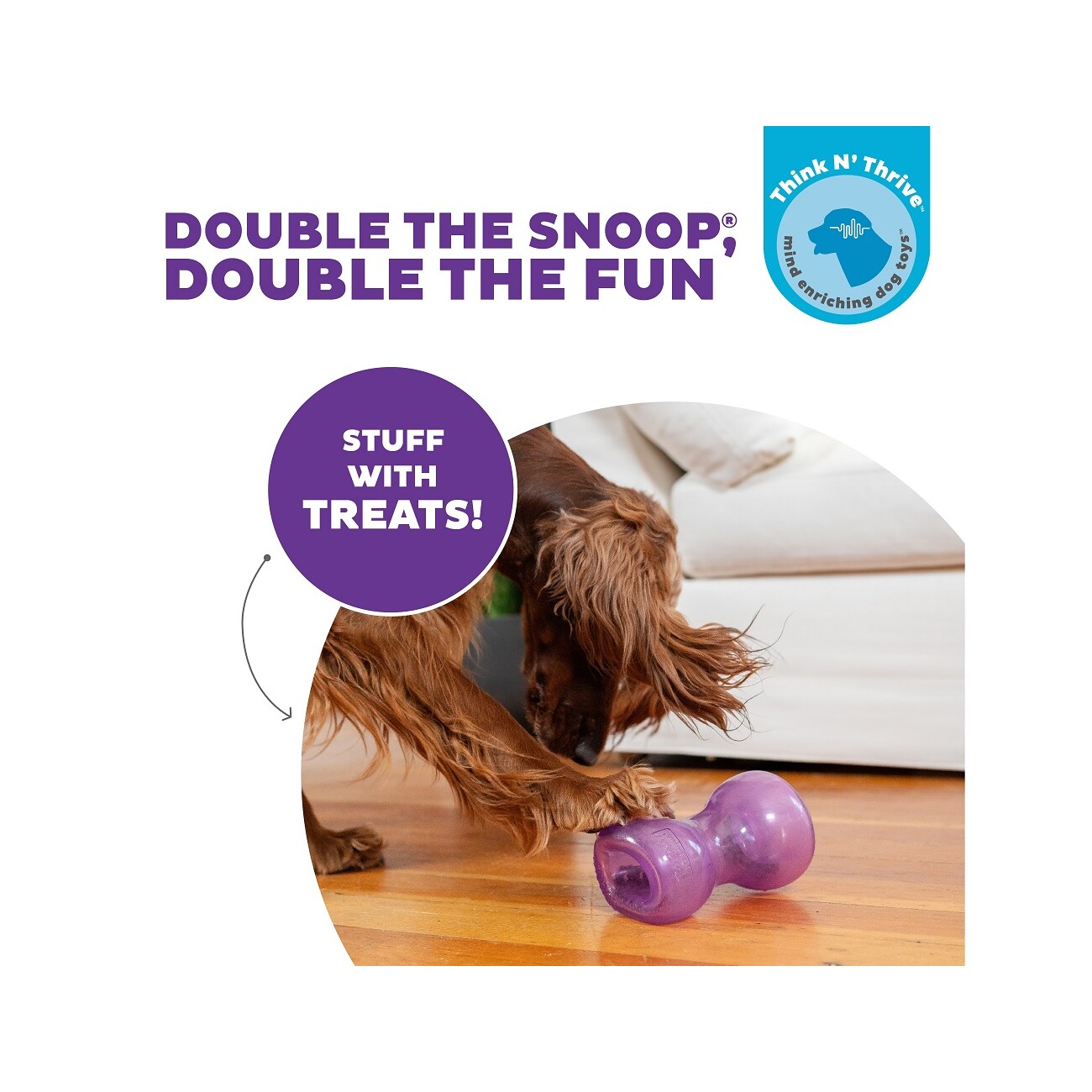 Planet Dog Double Snoop Outward Hound Hundespielzeug