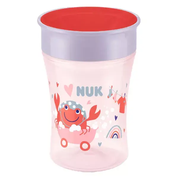 Copo de Aprendizagem Nuk Magic Cup 360° +8m Caranguejo 230ml
