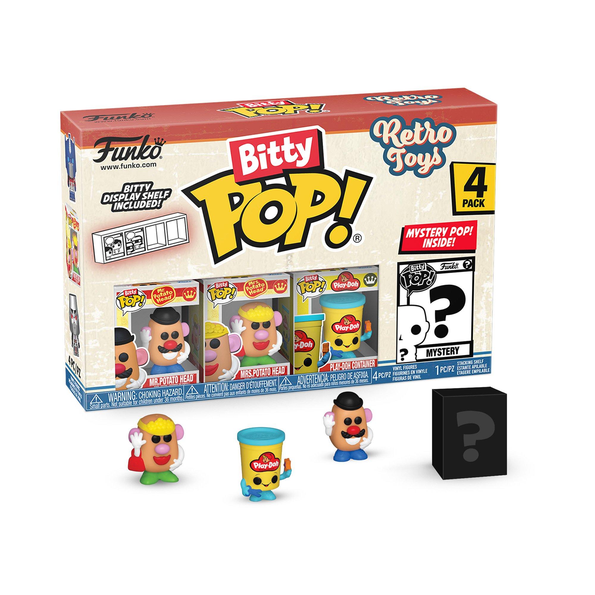 FUNKO GAME Bitty POP: Retro Toys Mr. Potato Head 4PK