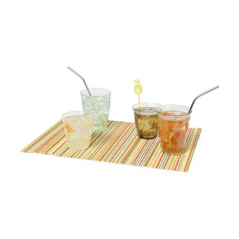 Beker met facetten - groen - 450 ml