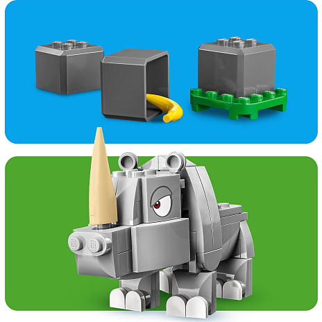 LEGO Super Mario Næsehornet Rambi – udvidelsessæt 71420