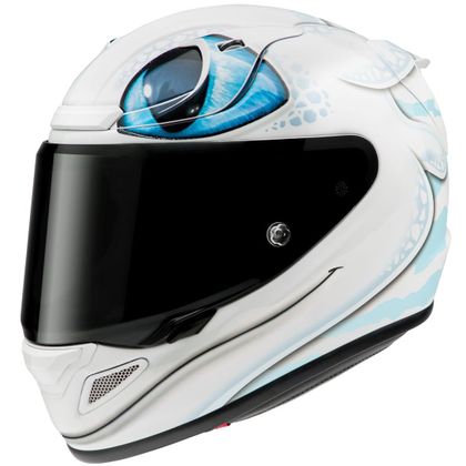 Casque Hjc RPHA 12 - LIGHT FURY UNIVERSAL - Blanc / Bleu