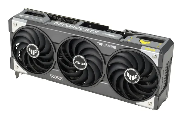 ASUS TUF Gaming GeForce RTX 5070 Ti 16GB - OC Edition - grafikkort - GeForce RTX 5070 Ti - 16 GB GDDR7 - PCI Express 5.0 - 3 x DisplayPort, HDMI - grå