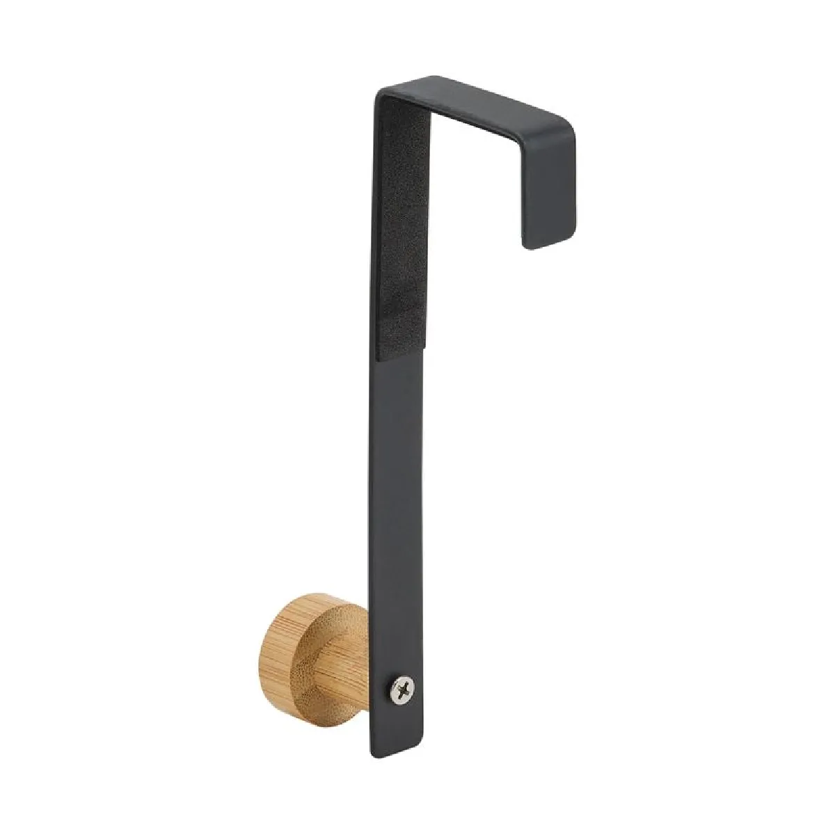 But Patère de Porte 1T - Noir/Naturel