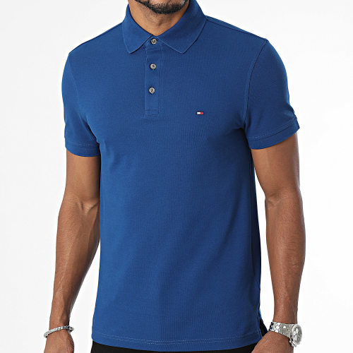 Polo Manches Courtes Slim 1985 7771 Bleu Roi