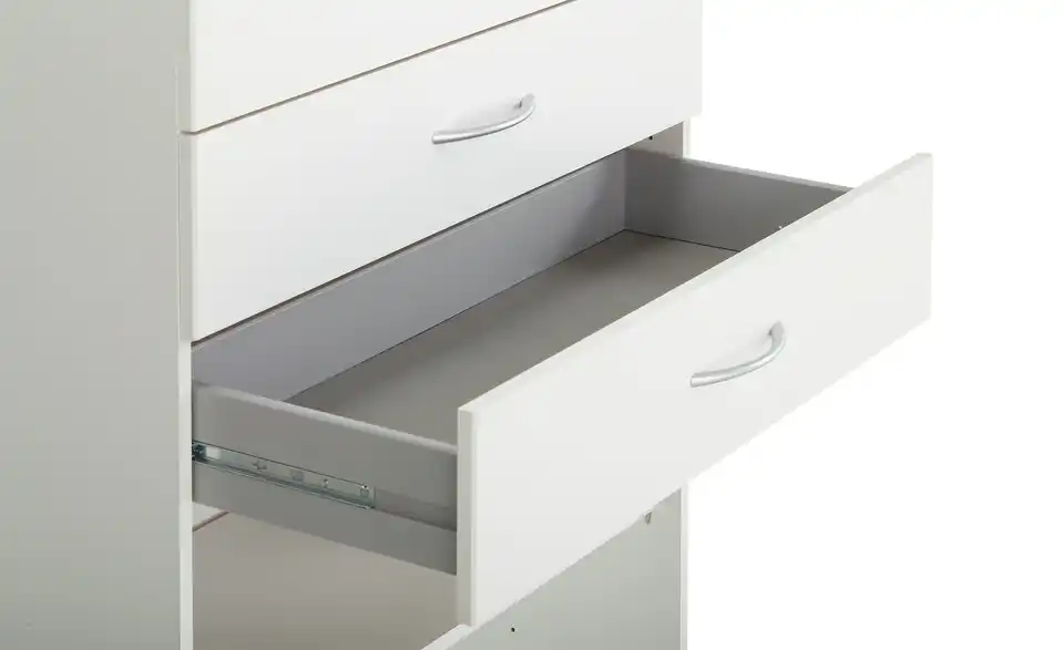 Regal Multischrank-System 80 cm 185 cm Weiß