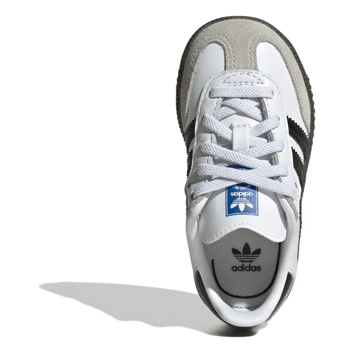 Adidas Baskets Lacets Elastiqués Samba | Blanc