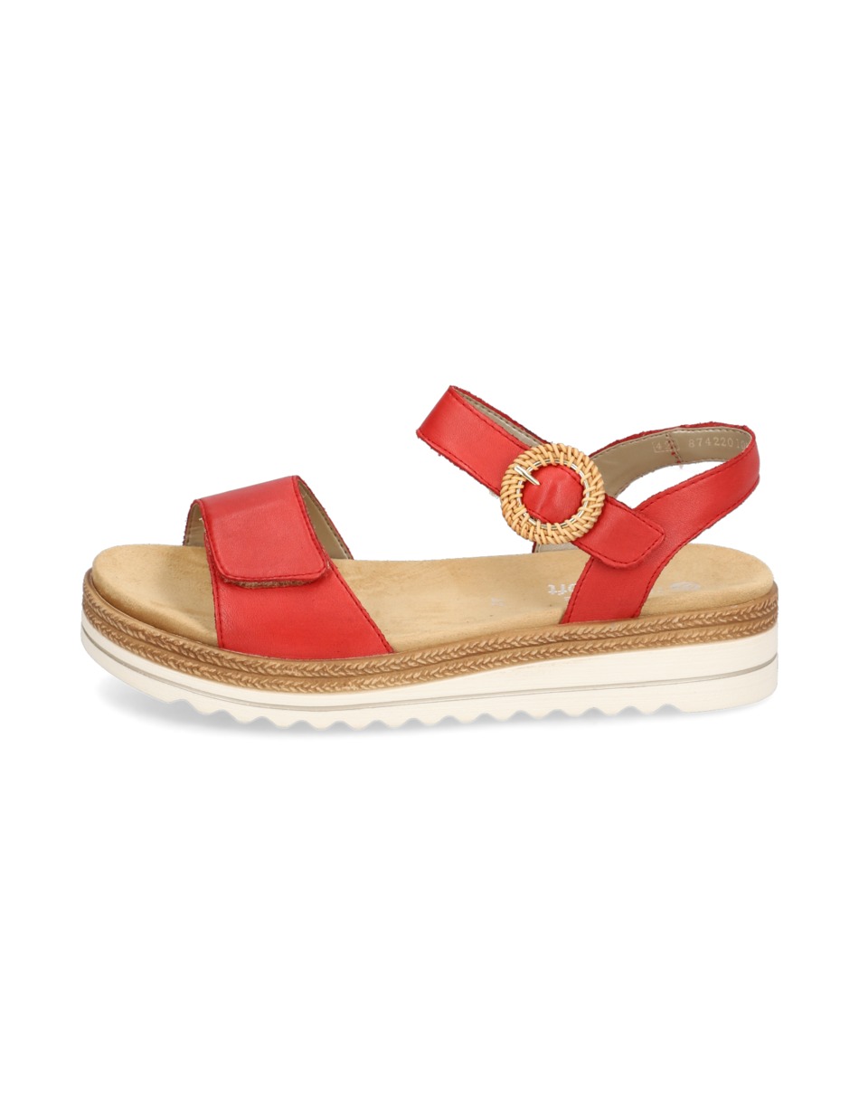 Glattleder Sandale