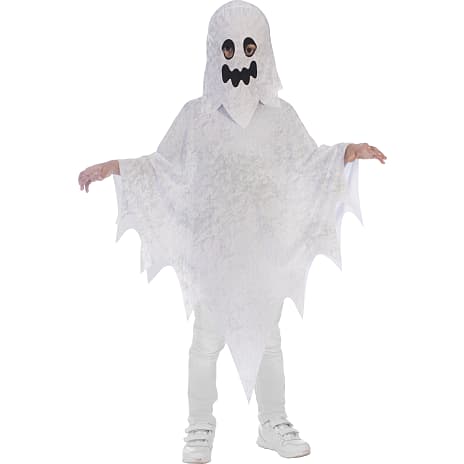 Halloween spøgelse kostume str. 104