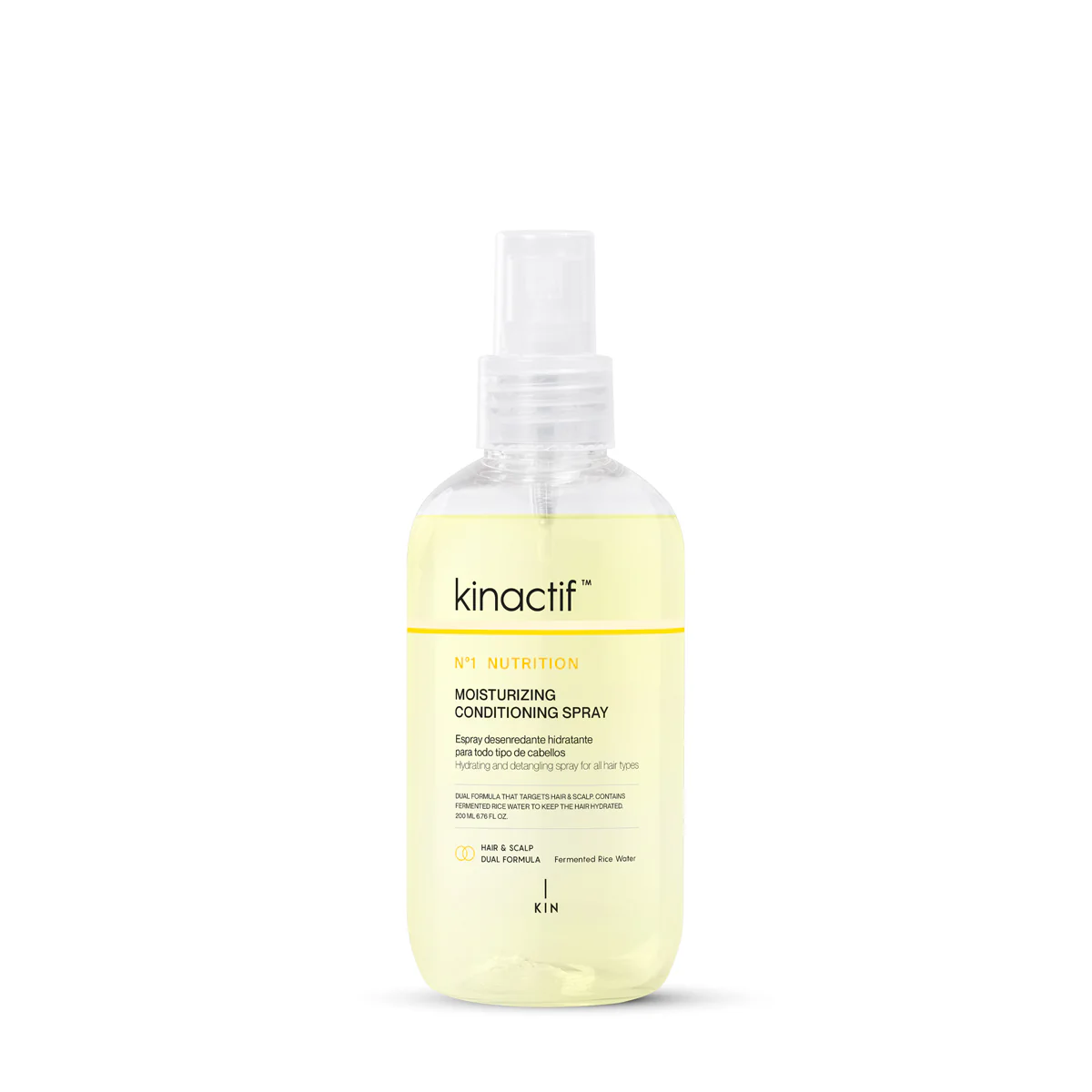 Spray Hydratant Démêlant Sans Rinçage Kinactif 200ml