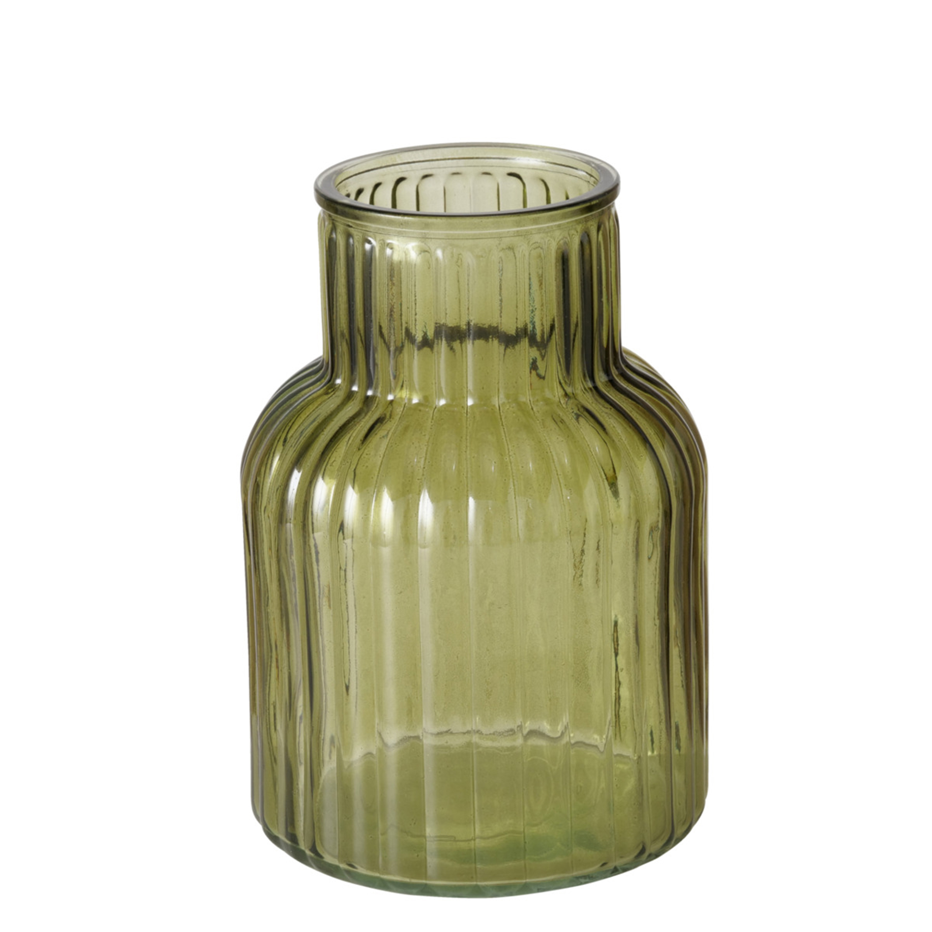 Vase - grün - 2-fach-sortiert
