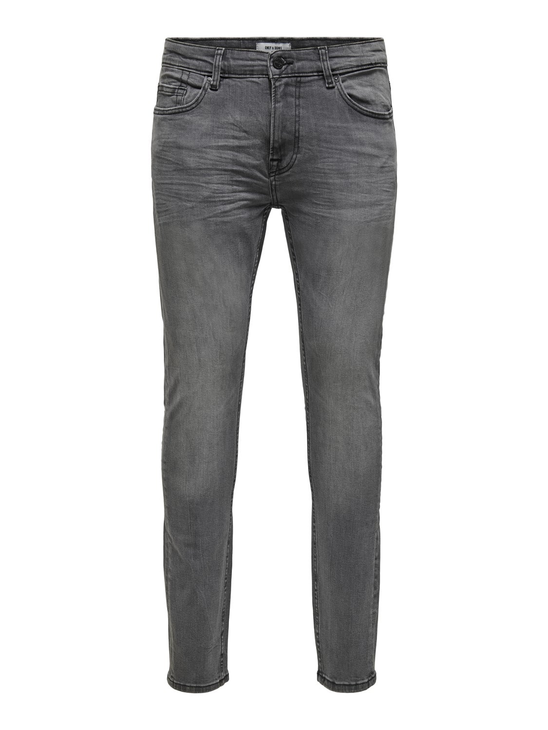 ONSWARP Niedrige Taille Skinny Fit Jeans Grey Denim