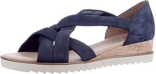 Gabor 82.782.36 maat 9 sandaal blauw Calandschoen