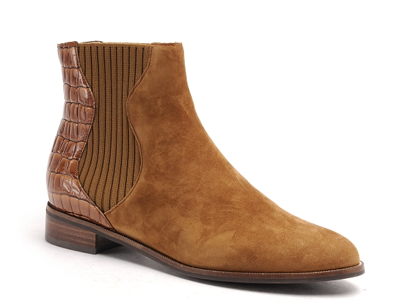 Mamzelle boots bottine plates femme imea marron