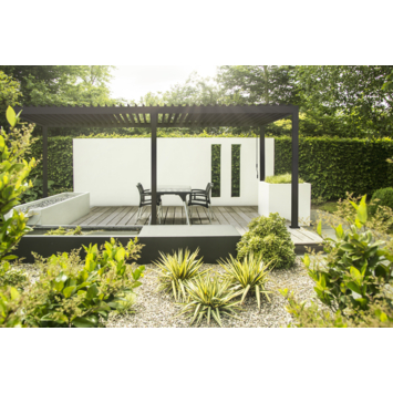 Pergola Classic antraciet 3x6 m