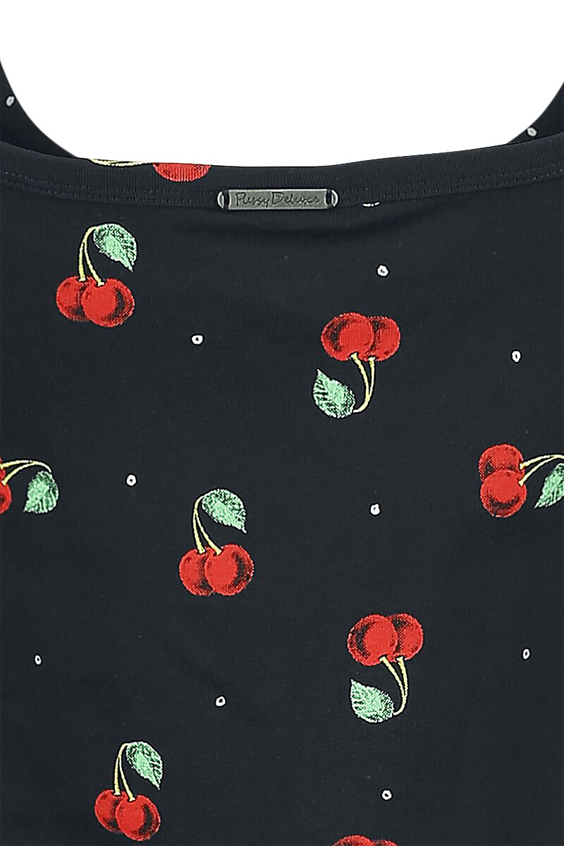 Robe Sweet Cherry | Pussy Deluxe Robe mi-longue