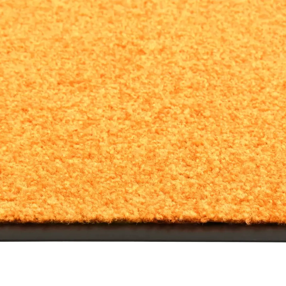 vidaXL - Mat - Oranje - Stof - 90 x 120 cm