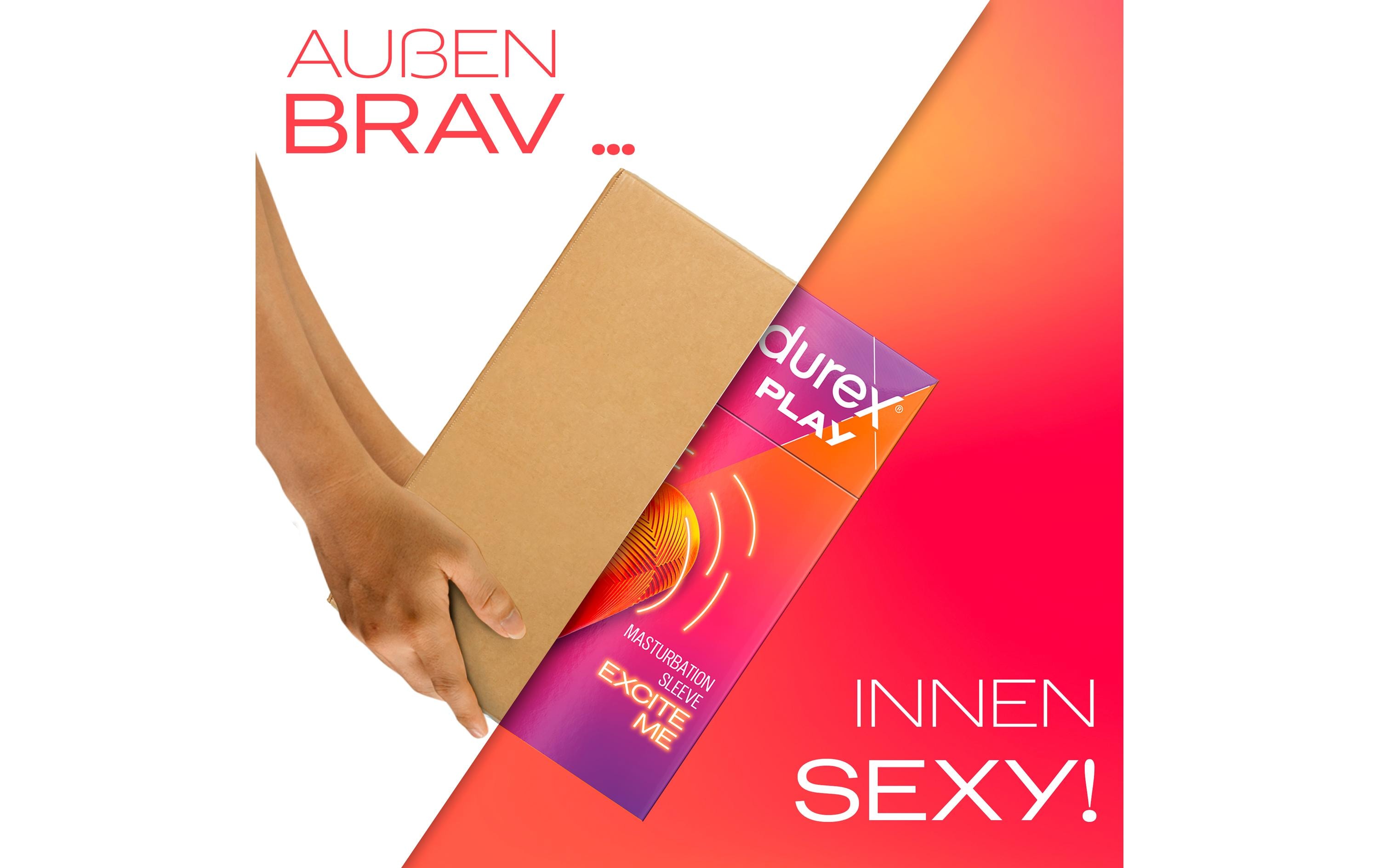 Masturbator Slide & RideMasturbation Sleeve mit flexiblem Innenkanal