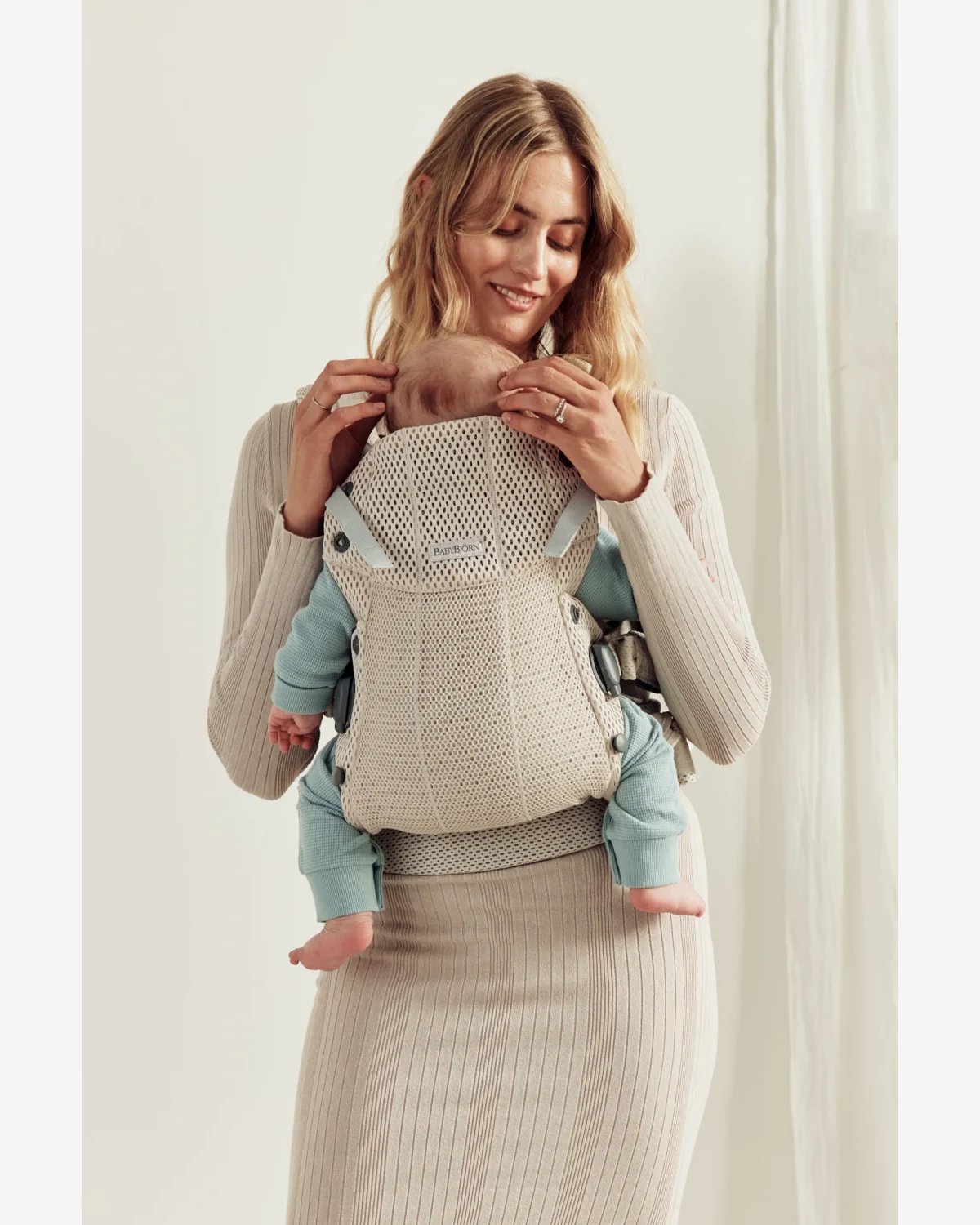 Bæresele Harmony – Front & Rygg – Ekstra Ryggstøtte – Baby Carrier 0-3år