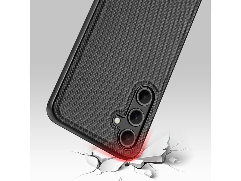 Nevox Back Cover StyleShell Nylo Galaxy A55 5G Schwarz Schutzhülle aus TPU für das Samsung Galaxy A55 5G