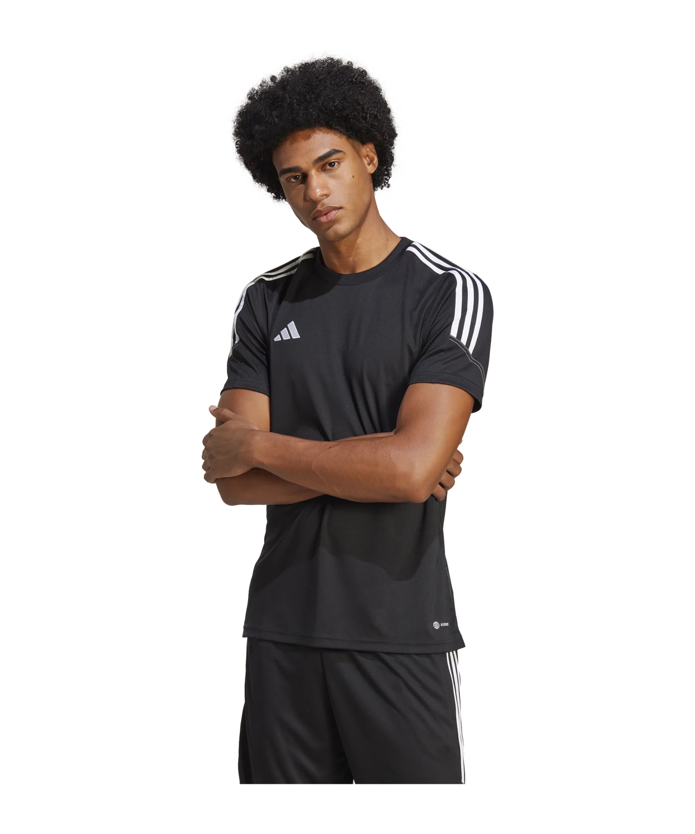 adidas Tiro 23 Trikot Schwarz Weiss