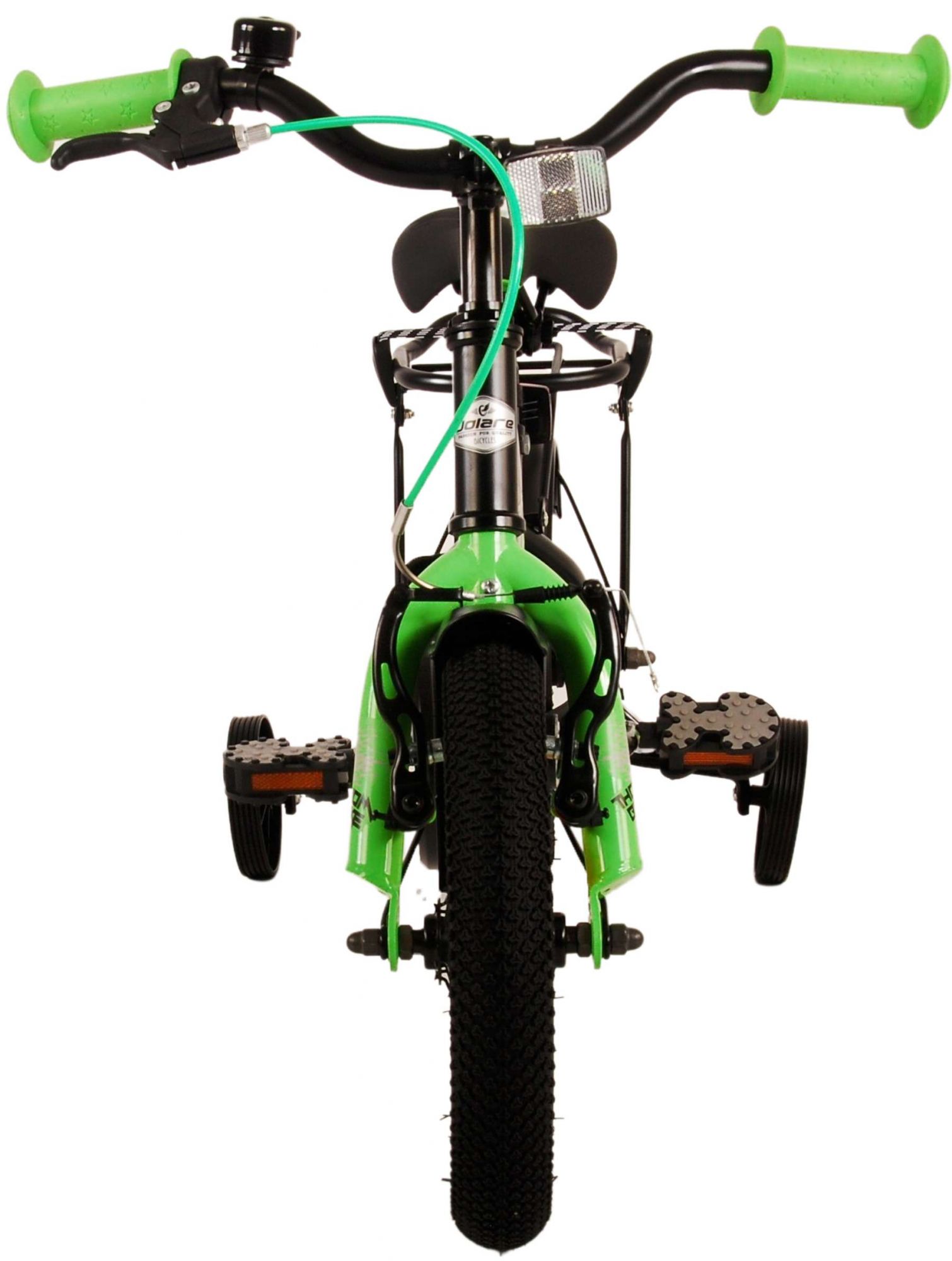TPFSports Thombike Kinderfahrrad - Jungen - 12 Zoll - Rücktritt + Handbremse - Schwarz/Gelb
